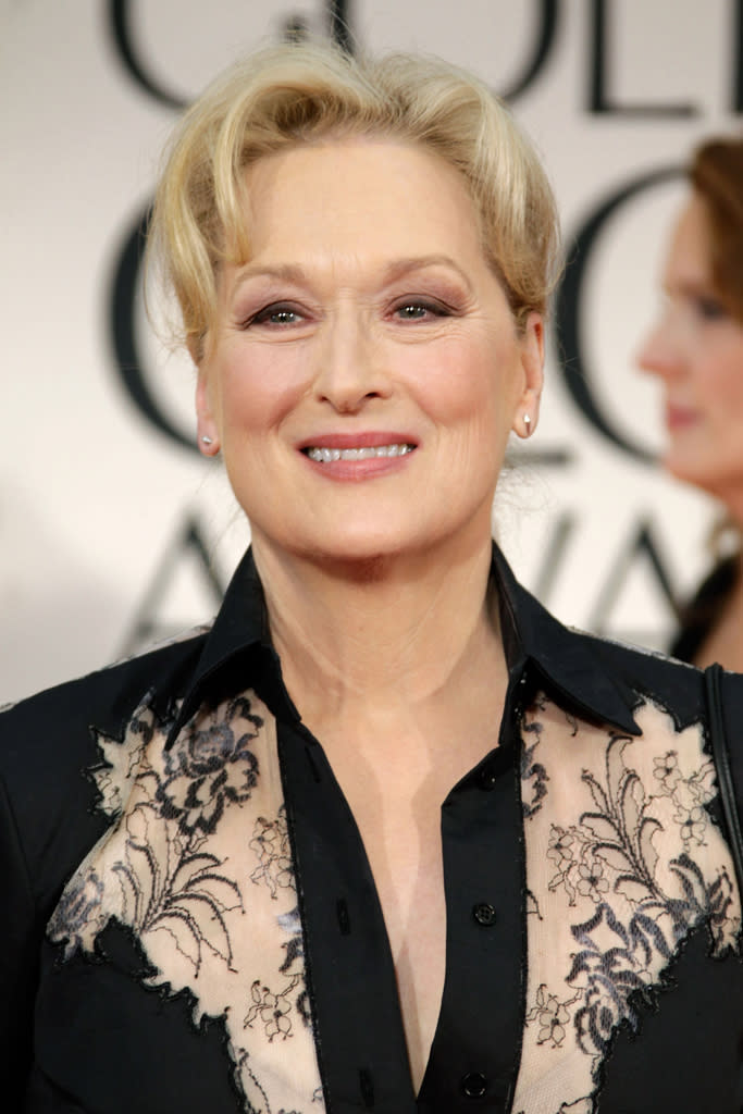 “I am honored to be in company with such beautiful artists, and touched deeply by my fellow actors for their generosity in giving me this acknowledgment,” said Meryl Streep, Best Actress nominee for “The Iron Lady.