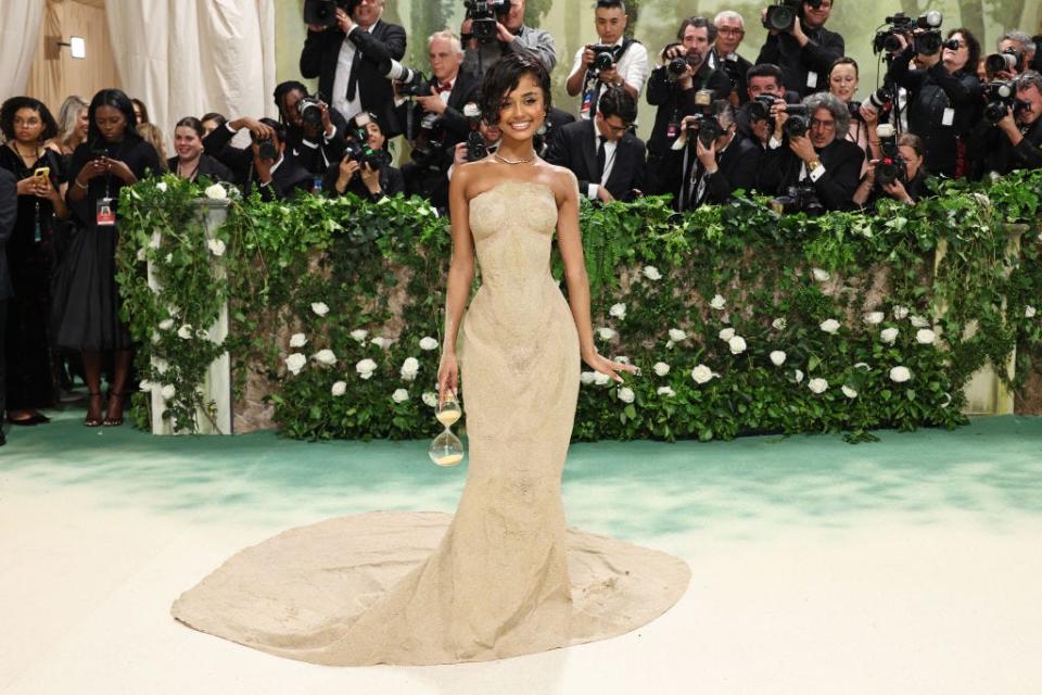 Tyla attends the 2024 Met Gala.