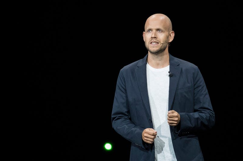 Spotify CEO Daniel Ek in 2018.