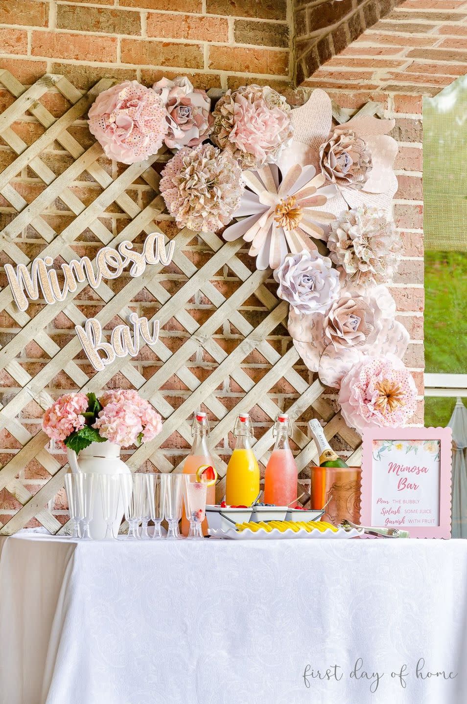 DIY Mimosa Bar