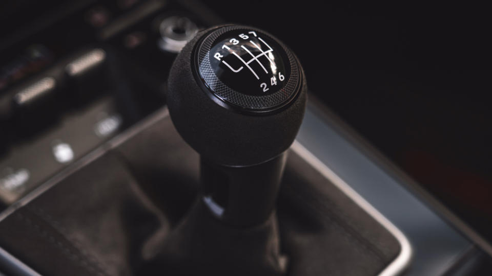 A seven-speed manual gearbox can be selected at no extra cost. - Credit: Photo: Courtesy of Porsche AG.