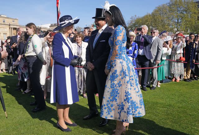 Yui Mok - WPA Pool/Getty Queen Camilla, Lionel Richie and Lisa Parigi