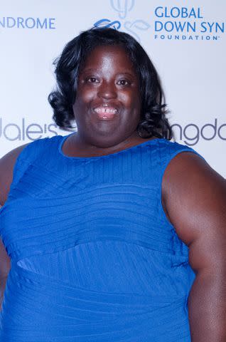 <p>Kris Connor/Getty</p> DeOndra Dixon was named ambassador for the Global Down Syndrome Foundation in 2011.