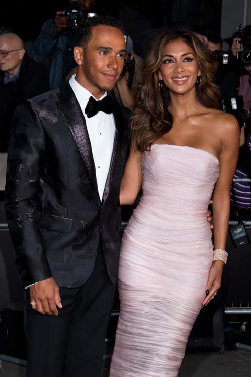 Lewis Hamilton y Nicole Scherzinger