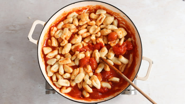 gnocchi in tomato sauce