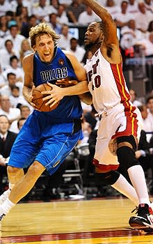 The Heat's Udonis Haslem says he kept a close eye on Dirk Nowitzki well before the start of the Finals