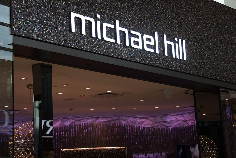 Michael Hill store front. (Source: Getty)