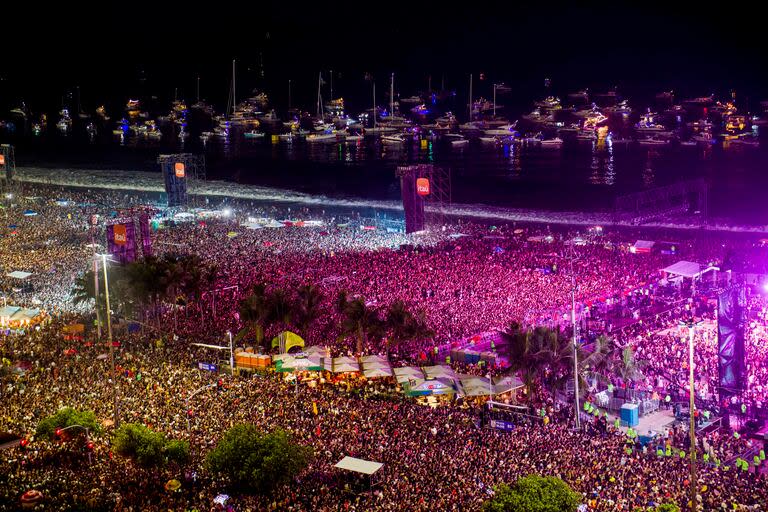 Un millón y medio de personas presenció el show de Madonna en la playa de Copacabana