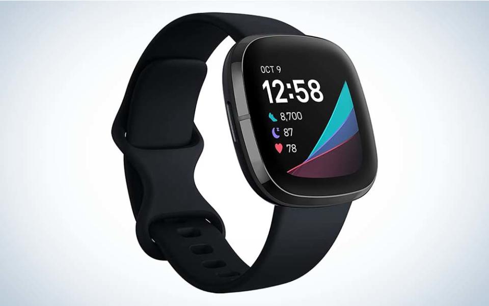 The FitBit Sense is the best smartwatch for Android for fitness. 