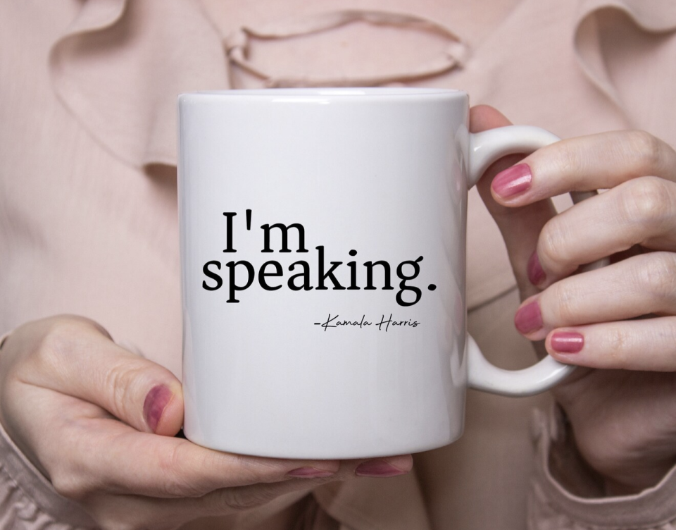 I'm Speaking Coffee Mug. (PHOTO: Etsy Singapore)