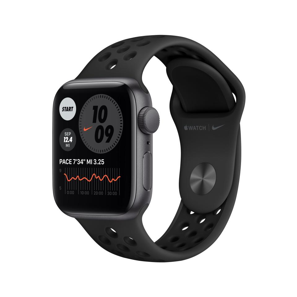 <p><a href="https://go.redirectingat.com?id=74968X1596630&url=https%3A%2F%2Fwww.walmart.com%2Fip%2FApple-Watch-Nike-SE-1st-Gen-GPS-40mm-Space-Gray-Aluminum-Case-with-Anthracite-Black-Nike-Sport-Band-Regular%2F549912375&sref=https%3A%2F%2Fwww.menshealth.com%2Ftechnology-gear%2Fa44201074%2Fnike-apple-watch-se-walmart-sale-june-2023%2F" rel="nofollow noopener" target="_blank" data-ylk="slk:Shop Now;elm:context_link;itc:0;sec:content-canvas" class="link ">Shop Now</a></p><p>Watch Nike SE (1st Gen)(40mm, GPS)</p><p>$139.00</p><p>walmart.com</p>