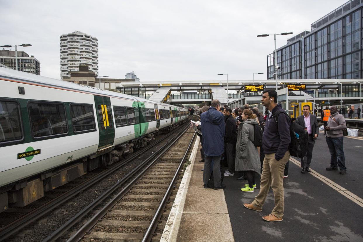 One man was arrested at east Croydon station: Jack Taylor/Getty Images