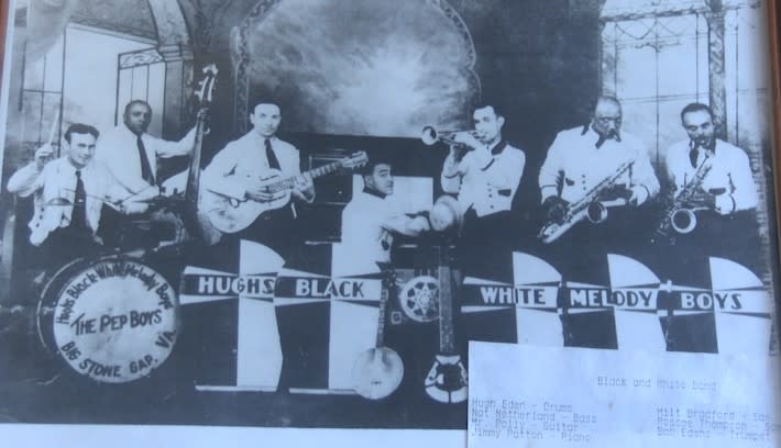 A photo of The Black and White Medley Boys band