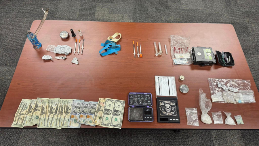 Drugs found in a lock box that was hiding in the engine compartment of a vehicle on July 8, 2024. (Onalaska Police Department)