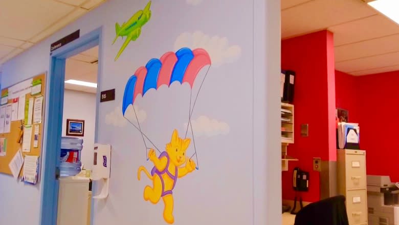 New artwork brightens up pediatrics unit at QEH