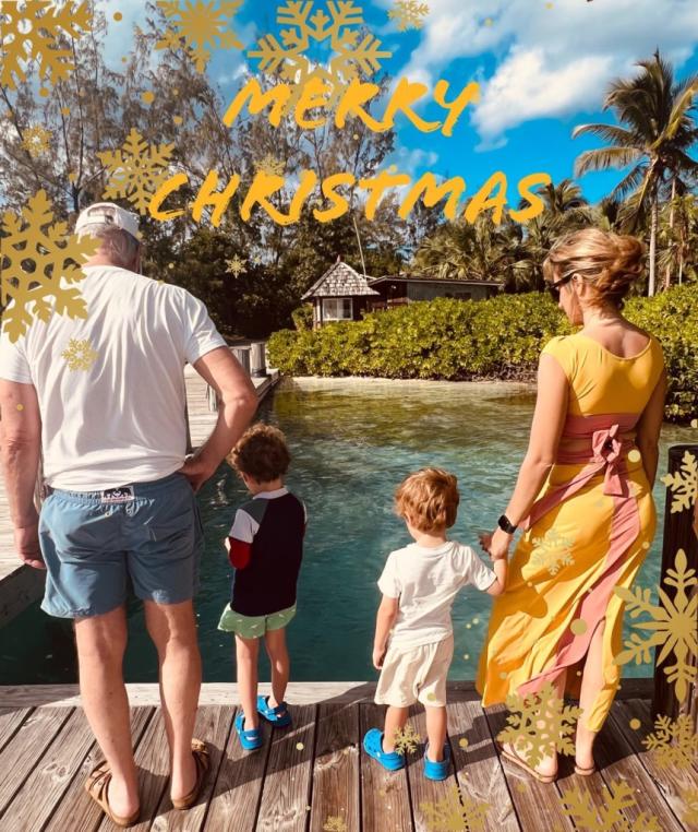 Richard Gere and Wife Alejandra Silva Share Rare Holiday Photo With Sons: 'Merry  Christmas From Our Family'