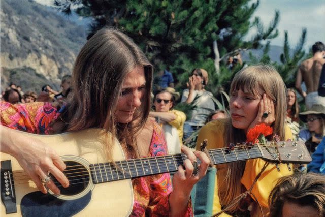 Sulfiati Magnuson/Getty Joni Mitchell and Judy Collins