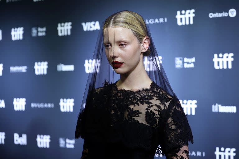 Mia Goth en el Festival de Toronto