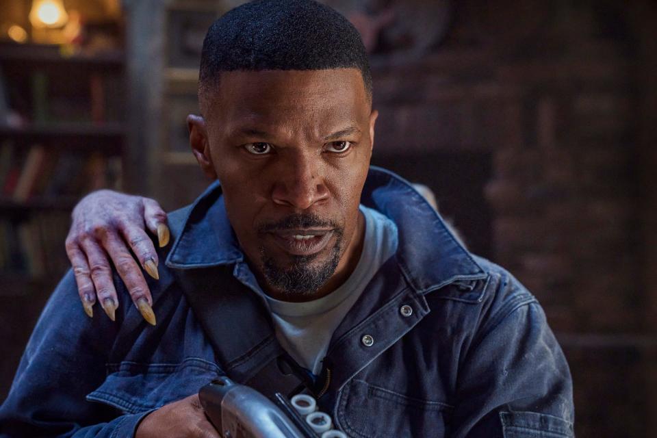 Bud (Jamie Foxx) takes out vampires trying to take over the Valley in the horror action comedy "Day Shift."