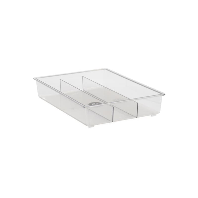 MDesign 3Section Utensil Drawer Organizer