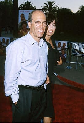 Jeffrey Katzenberg and his wife at the Universal City premiere of Universal's Nutty Professor II: The Klumps