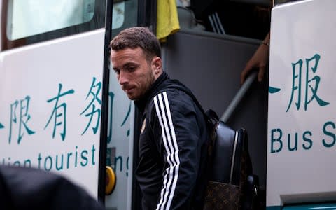 Jota is preparing for the new Premier League season in China with the Wolves squad - Credit: GETTY IMAGES