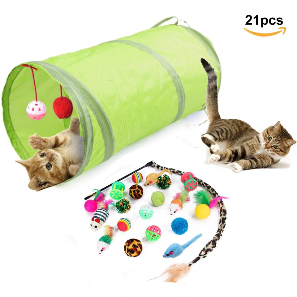 Semfri 21 pcs Cat Toys