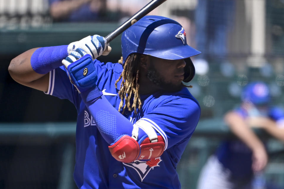 Vladimir Guerrero Jr. #27 of the Toronto Blue Jays 