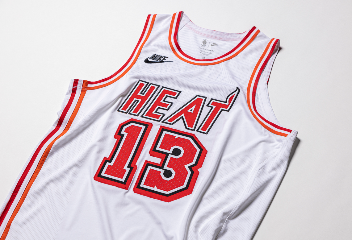 For 20 games this season, the Heat plans to wears classic jerseys that were worn by the team from 1988 to 1999.