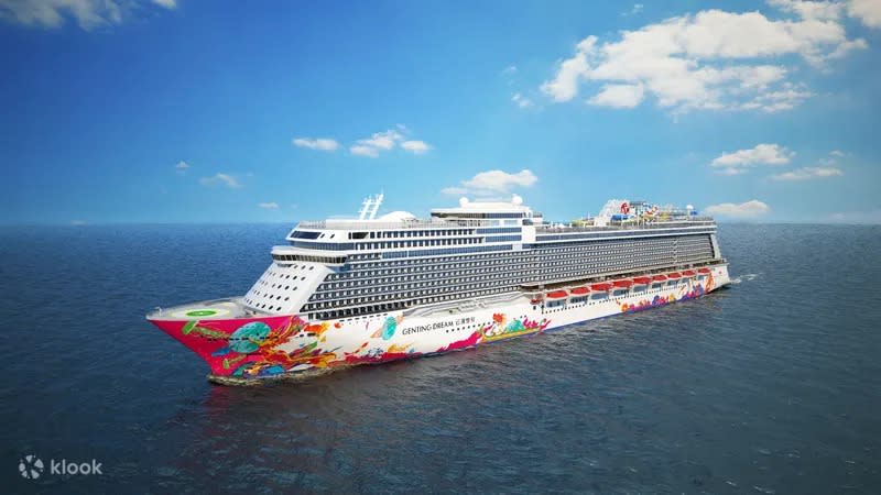 Genting Dream Destination Cruises by Resorts World Cruises. (Photo: Klook SG)