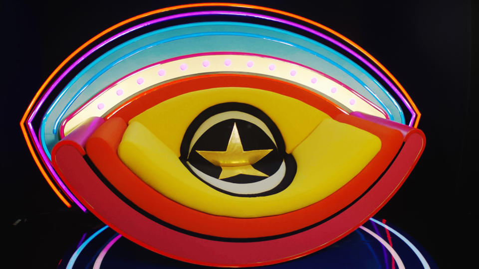 The diary room chair for Celebrity Big Brother 2024