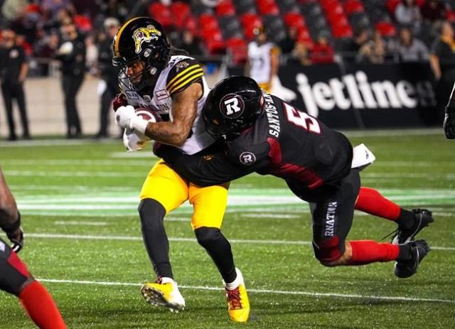 Hamilton Tiger-Cats hang on for 27-24 win over Ottawa Redblacks