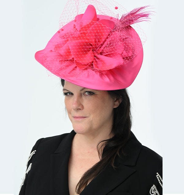 Christine A. Moore is the original Featured Milliner of the Kentucky Derby and owner of CAM Hats.