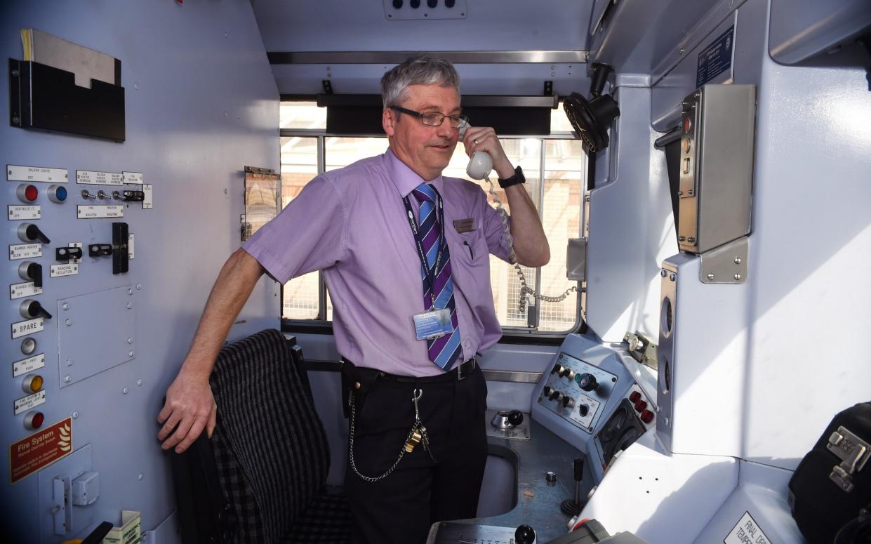 Graham Palmer, Northern Rail conductor who turns his train announcements into poetry.