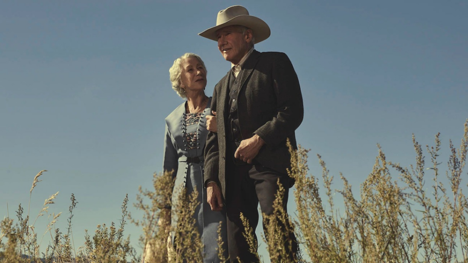 Helen Mirren and Harrison Ford in Paramount+ Yellowstone prequel 1923