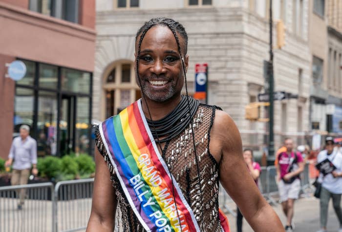 closeup of billy at pride