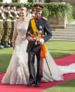 <p>The wedding of the Hereditary Grand Duke of Luxembourg and Countess Stéphanie Marie Claudine Christine de Lannoy took place in Luxembourg City in 2012. </p>