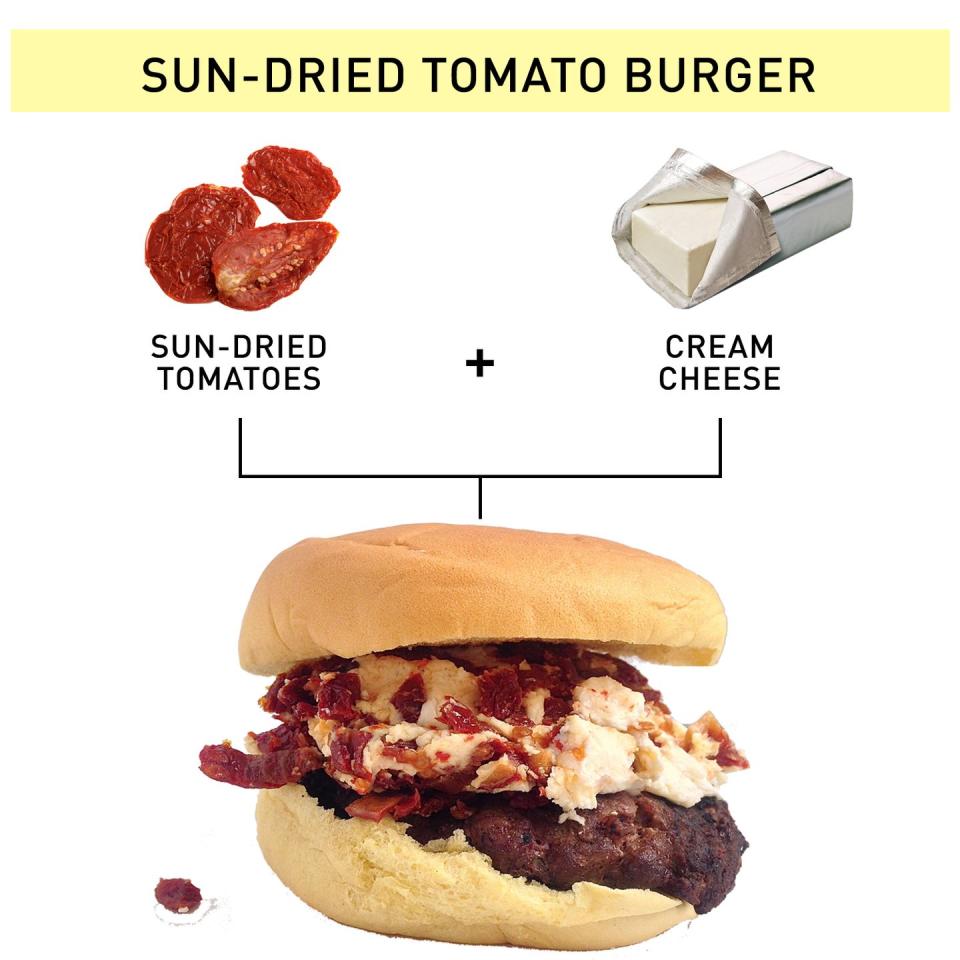 9. Sun-Dried Tomato Burger