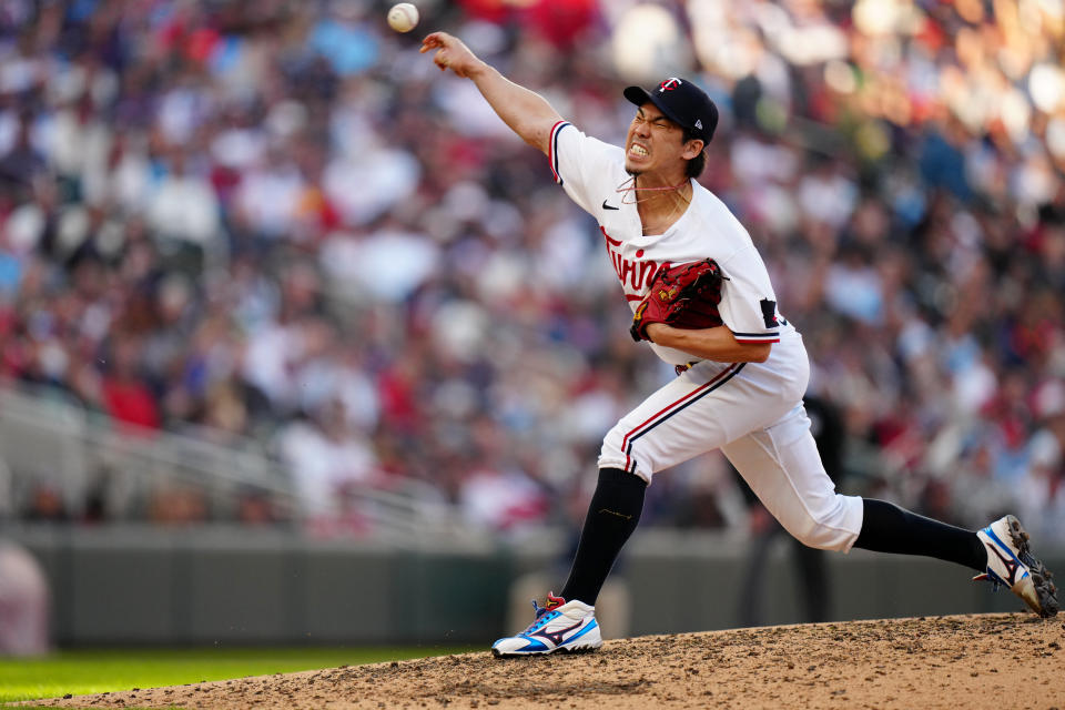 前田健太。(Photo by Daniel Shirey/MLB Photos via Getty Images)