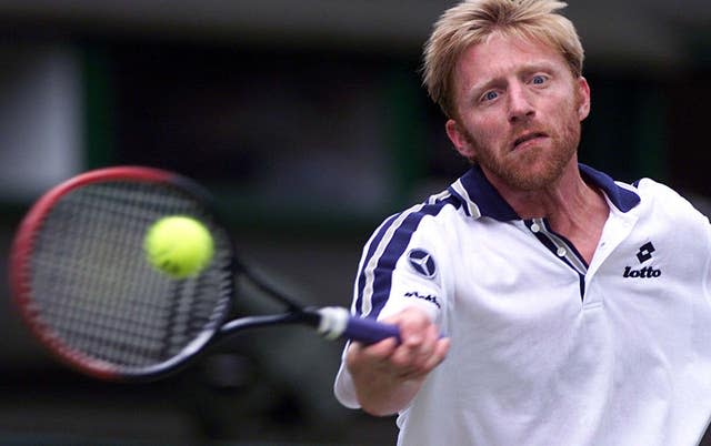 Tennis/Wimbledon Becker