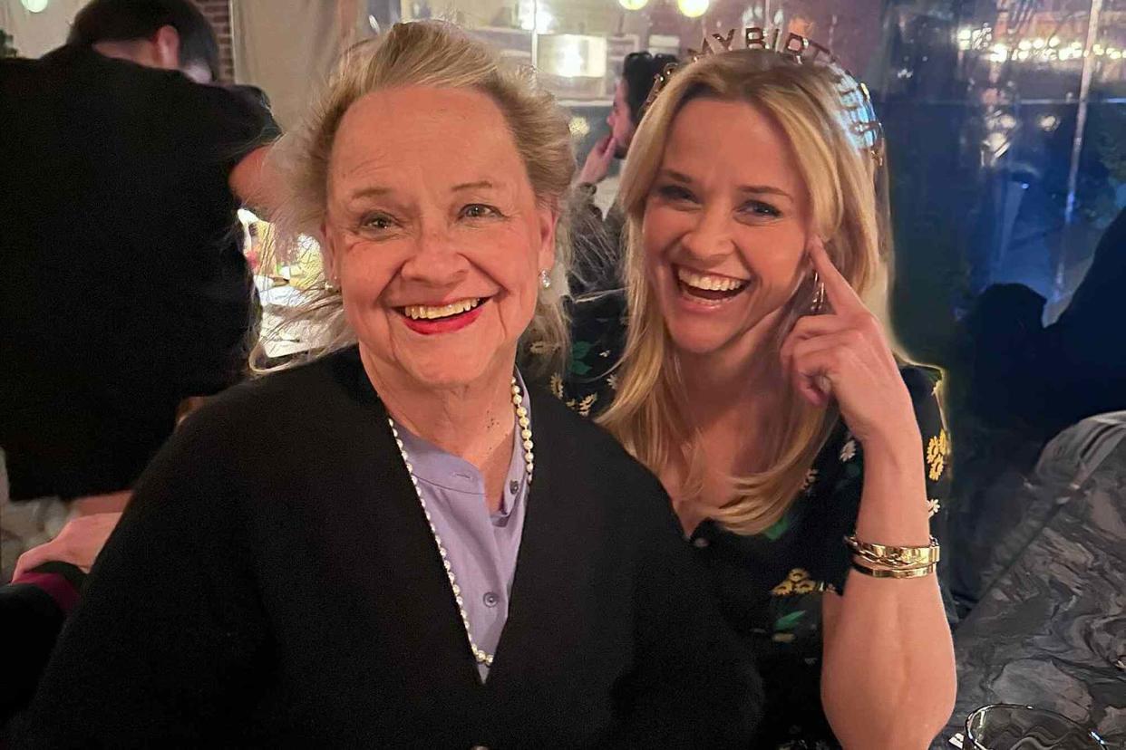 <p>Reese Witherspoon/Instagram</p> Reese Witherspoon and her mother Betty