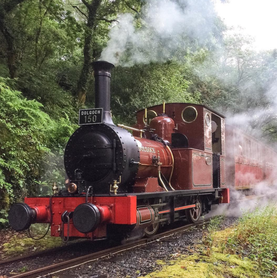 <p>Here’s one to keep train enthusiasts happy - <a href="http://www.talyllyn.co.uk/weddings" rel="nofollow noopener" target="_blank" data-ylk="slk:a wedding on a steam train;elm:context_link;itc:0" class="link ">a wedding on a steam train</a>. You can’t actually say your vows while chugging along on the Talyllyn Railway, but you and your guests can catch the steam-hauled train to and from the little tea room at Abergynolwyn Station where you can tie the knot. You get a personalised headboard for your own train service - which you can keep. Menus from £5 for up to 60 guests. [Photo: Instagram/<a href="https://www.instagram.com/talyllynrailway/" rel="nofollow noopener" target="_blank" data-ylk="slk:talyllynrailway;elm:context_link;itc:0" class="link ">talyllynrailway</a>]</p>