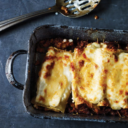 beef and mushroom canneloni