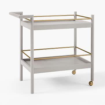 10) Midcentury Bar Cart