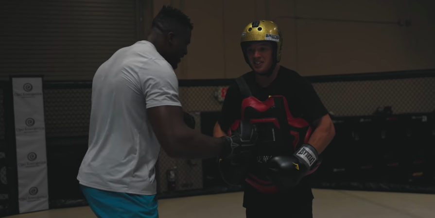 Photo credit: Francis Ngannou - YouTube