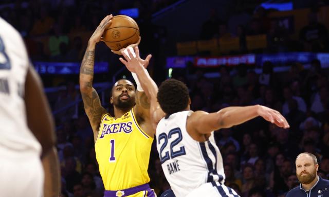 First look at the 2023-24 Lakers in uniform! 👀