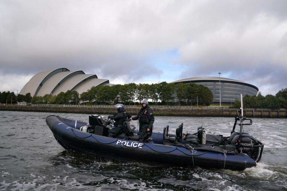 Ministry of Defence Police will monitor the waterways (Andrew Milligan/PA) (PA Wire)