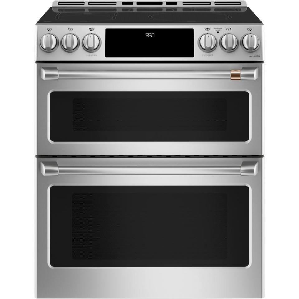 LG Cafe 30-Inch Smart Slide-In Double Oven Induction Range - Best Induction Ranges