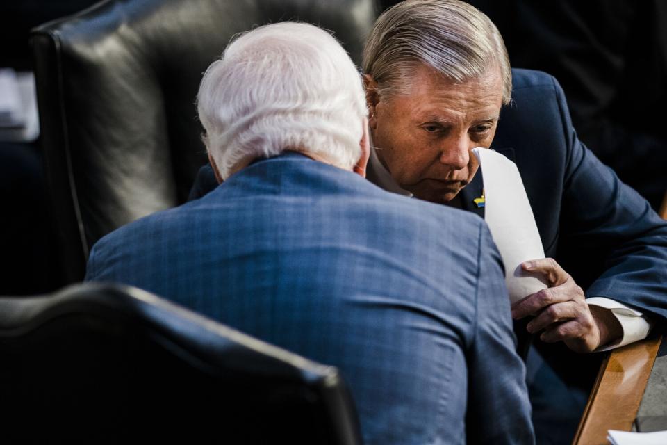 John Cornyn and Lindsey Graham