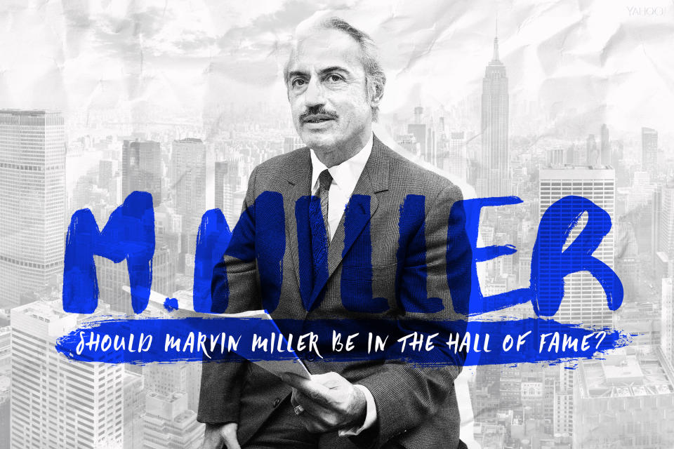 Let’s take a look at Marvin Miller’s case for the Hall of Fame. (Amber Matsumoto/Yahoo Sports)